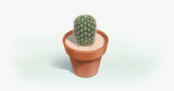 Rule 34 | cactus, commentary request, no humans, original, plant, pot, potted plant, sand, white background, yakkunn