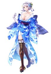 Rule 34 | 1girl, absurdres, alternate costume, boots, canyon, elbow gloves, flower, gloves, gunpowder, highres, holding, holding weapon, izumo tsuru, japanese clothes, kimono, lilith-soft, official alternate costume, official art, short hair, simple background, solo, taimanin (series), taimanin asagi, taimanin asagi kessen arena, taimanin rpgx, weapon, white background, white gloves, white hair, yellow eyes, yukata, zol