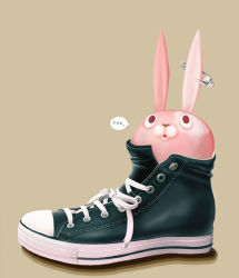 Rule 34 | 1boy, clothes pin, kirenenko (usavich), male focus, rabbit, rt-sy, shoes, simple background, solo, usavich
