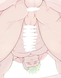 Rule 34 | 2boys, abs, all fours, anal, anus, ass, backlighting, bara, black hair, censored, completely nude, crow (siranui), erection, from behind, from below, green hair, highres, ikusaba daisuke, large pectorals, male focus, male penetrated, mature male, multicolored hair, multiple boys, muscular, muscular male, muted color, nipples, nude, pectorals, penis, scribble, sex, short hair, sideburns, solo focus, stomach, taurus mask, thick thighs, thighs, tokyo houkago summoners, torogao, trembling, two-tone hair, yaoi
