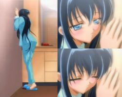 Rule 34 | 00s, 1girl, anime screenshot, azuma hazuki, blue eyes, screencap, solo, yami to boushi to hon no tabibito