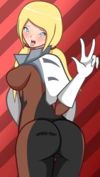 Rule 34 | animated, animated gif, arena of valor, artist name, ass, bodysuit, looping animation, tongue, tongue out, zabbraea