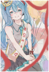 Rule 34 | 1girl, aqua hair, artist name, artist request, blue hair, hatsune miku, long hair, vocaloid