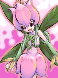 Rule 34 | 1girl, boots, digimon, fairy, fairy wings, female focus, lilimon, lowres, solo, wings