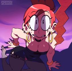 Rule 34 | 1boy, 1girl, ahegao, animated, bangle, bare arms, bare shoulders, before and after, black choker, black dress, black thighhighs, blinking, bottomless, bracelet, breasts, choker, cleavage, clothes lift, condom, condom packet strip, condom wrapper, dark-skinned male, dark skin, dress, dress lift, ear piercing, earrings, foster&#039;s home for imaginary friends, frankie foster, fucked silly, heart, heart-shaped pupils, hetero, high ponytail, hoop earrings, jewelry, large breasts, large penis, missionary, moaning, nervous, no shoes, penis, penis awe, penis shadow, piercing, pussy, red hair, revealing clothes, sex, short dress, sitting, sound, speedoru, strapless, strapless dress, surprised, sweat, symbol-shaped pupils, thighhighs, tongue, tongue out, uncensored, vaginal, video, yokozuwari