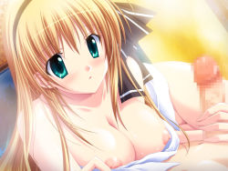 Rule 34 | 00s, 1boy, 1girl, arm support, atelier kaguya, bare legs, bare shoulders, bath, bathroom, blonde hair, blush, breast press, breasts, breasts out, breasts squeezed together, censored, center opening, choco chip, cleavage, clothed sex, clothing aside, collarbone, completely nude, couple, covered erect nipples, crotch, dutch angle, erection, eyelashes, feet out of frame, frown, full body, game cg, glass, grabbing, green eyes, groin, hair between eyes, hair ornament, hair ribbon, handjob, hetero, indoors, large breasts, leaf, lips, long hair, looking at another, lower body, lying, mosaic censoring, night, night sky, nipples, no bra, no panties, nude, off shoulder, on back, on side, on stomach, open mouth, own hands clasped, own hands together, penis, penis grab, plant, prima stella, ribbon, sex, shade, sky, solo focus, stomach, sweat, sweatdrop, thighs, tongue, topless, touhouin shizuka, towel, tree, very long hair, wall, wet, window
