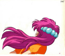 Rule 34 | 1990s (style), akazukin chacha, back, marin (marine-sky-earth), pink hair, retro artstyle, standing, tagme
