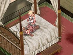 Rule 34 | animated, animated gif, archer (ragnarok online), blonde hair, clothed sex, cowgirl position, cum, cum in pussy, incest, lowres, qvga, ragnarok online, sex, straddling, swordman, text focus, thighhighs, uncensored, vaginal