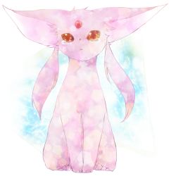Rule 34 | creatures (company), espeon, game freak, gen 2 pokemon, looking at viewer, nintendo, no humans, pokemon, pokemon (creature), red eyes, simple background, solo, tears