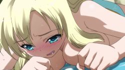 Rule 34 | 10s, animated, animated gif, blonde hair, blue eyes, boku wa tomodachi ga sukunai, breasts, kashiwazaki sena, original clip