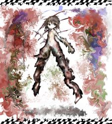 Rule 34 | 1girl, abstract, absurdres, bad id, bad pixiv id, continue (continue4646), hecatoncheir, highres, original, solo, speed painting