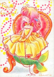 Rule 34 | 1girl, akazukin chacha, female focus, marin (akazukin chacha), mermaid, mermaid tail, mermaid transformation, monster girl, pink hair, solo