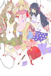 Rule 34 | apron dress, cat paw, highres, jizhi hoshi, kagami kuro, kodomo no jikan, kokonoe rin, pastel colors, usa mimi