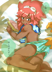 Rule 34 | 1boy, ass, bad id, bad pixiv id, blush, clothes pull, dark-skinned male, dark skin, goggles, goggles on head, highres, inazuma eleven, inazuma eleven (series), long hair, male focus, mugen the hand, multiple hands, open mouth, out of frame, pants, pants pull, pink hair, silhouette, tachimukai yuuki, tsunami jousuke, yanyo (ogino atsuki), yaoi