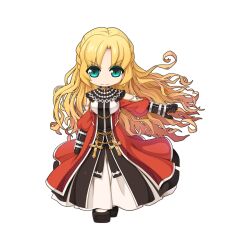 Rule 34 | 1girl, black footwear, black gloves, black shirt, blonde hair, blue eyes, braid, breasts, chain, chibi, closed mouth, clothing cutout, coat, cross, cross necklace, floating hair, french braid, frilled shirt collar, frills, full body, gloves, inquisitor (ragnarok online), jewelry, long skirt, long sleeves, looking at viewer, medium bangs, necklace, official art, puffy long sleeves, puffy sleeves, ragnarok online, red coat, shirt, shoes, shoulder cutout, simple background, skirt, sleeveless, sleeveless shirt, small breasts, smile, socks, solo, standing, tachi-e, transparent background, v-shaped eyebrows, wavy hair, white skirt, white socks, yuichirou