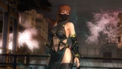 Rule 34 | 1girl, 3d, breasts, dead or alive, dead or alive 5, highres, large breasts, ninja, official art, phase-4, ponytail, tecmo