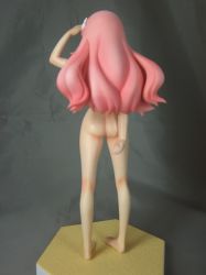 Rule 34 | ass, baka to test to shoukanjuu, figure, himeji mizuki, legs, long hair, nude, photo (medium), pink hair, solo, thighs