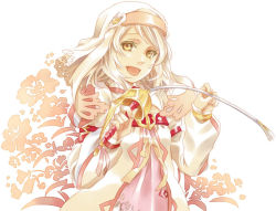 Rule 34 | 00s, alice (tales), eyelashes, holding, holding sword, holding weapon, layered sleeves, long sleeves, md5 mismatch, miho (mi), rapier, resolution mismatch, short hair, short over long sleeves, short sleeves, simple background, smile, solo, source larger, swept bangs, sword, tales of (series), tales of symphonia, tales of symphonia: dawn of the new world, weapon, whip, white background, white hair, yellow eyes