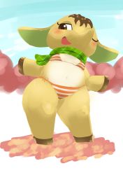 Rule 34 | 1girl, absurdres, animal crossing, artist request, brown eyes, brown hair, elephant, eloise (animal crossing), furry, furry female, highres, nintendo, open mouth, solo