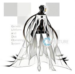 Rule 34 | 1girl, android, boots, cape, female focus, glados, high heels, long coat, personification, portal (series), saiko67, solo, thigh boots, thighhighs