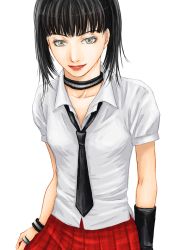 Rule 34 | 1girl, abigail &quot;abby&quot; sciuto, abigail sciuto, animification, black hair, gloves, grey eyes, ichika (candy house), long hair, ncis, ncis (series), necktie, skirt, solo, twintails