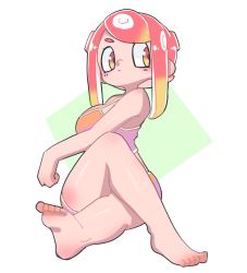 Rule 34 | 1girl, highres, multicolored hair, nintendo, octoling player character, splatoon (series), tagme, whichdoll