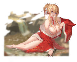 Rule 34 | 1girl, :d, absurdres, azur lane, bare shoulders, blonde hair, blush, breasts, chinese clothes, choker, cleavage, cleavage cutout, clothing cutout, collarbone, commentary, dress, fingernails, flower, full body, glorious (azur lane), glorious (pungent plum) (azur lane), hair ornament, hair stick, highres, kanzashi, large breasts, long sleeves, looking at viewer, neck ribbon, neckwear request, nipple slip, nipples, official alternate costume, open clothes, open dress, open mouth, purple eyes, red choker, red dress, ribbon, sidelocks, sitting, smile, solo, white flower, wide sleeves, yokozuwari, yuwan 2333