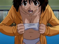Rule 34 | 00s, 1girl, animated, animated gif, bikini, bouncing breasts, breasts, brown eyes, brown hair, cleavage, herikawa koishi, large breasts, leaning forward, looking at viewer, onegai teacher, open clothes, open mouth, pool, short hair, solo, swimsuit, thighs, white bikini