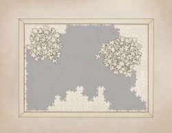 Rule 34 | 10s, beige background, hyouka, jigsaw puzzle, no humans, puzzle, rito453, simple background