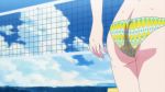 Rule 34 | 10s, 1girl, adjusting clothes, adjusting swimsuit, animated, anime screenshot, ass, beach, bikini, butt crack, cloud, harukana receive, outdoors, sky, solo, sound, swimsuit, thomas claire, video