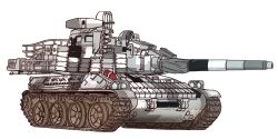 Rule 34 | amx 30, amx 30b, amx 30b2 brenus, bad id, bad pixiv id, caterpillar tracks, commentary request, fire extinguisher, france, gun, highres, izushi (keeki), machine gun, military, military vehicle, motor vehicle, no humans, original, outline, tank, toolbox, tools, transparent background, vehicle focus, weapon, white background, white outline