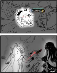 Rule 34 | 2girls, 2koma, animal, artist name, attack, bamboo, blood, blood from mouth, bone, bow (weapon), broken, broken glass, clip studio paint (medium), comic, commentary, commentary request, crossbow, dated, dinergate (girls&#039; frontline), dreamer (girls&#039; frontline), english commentary, eye trail, from behind, gameplay mechanics, girls&#039; frontline, glass, glowing, hair ornament, hair ribbon, headgear, health bar, iws 2000 (girls&#039; frontline), killer rabbit of caerbannog, korean commentary, light trail, long hair, lunging, madcore, mixed-language commentary, monochrome, monty python, monty python and the holy grail, motion blur, multiple girls, non-humanoid robot, outstretched arms, parody, power level, rabbit, red eyes, ribbon, robot, shield hair ornament, silent comic, skeleton, sparkle, status bar, sweat, nervous sweating, tar-21 (girls&#039; frontline), very long hair, weapon, | |