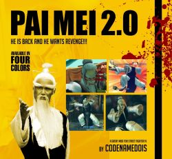 Rule 34 | capcom, chinese clothes, chinese text, gen (street fighter), kill bill, pai mei, parody, street fighter, street fighter iv (series), third-party edit, white hair