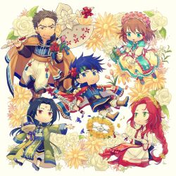 Rule 34 | 2girls, 3boys, akke, armor, axe, black hair, blue eyes, blue hair, braid, brother and sister, brown hair, cape, chibi, dress, facial mark, father and daughter, father and son, fire emblem, fire emblem: path of radiance, fire emblem heroes, flower, gloves, green eyes, greil, headband, ike (fire emblem), long hair, male focus, mist (fire emblem), multiple boys, multiple girls, nintendo, open mouth, red eyes, red hair, scar, short hair, siblings, smile, soren (fire emblem), sword, titania (fire emblem), valentine, weapon