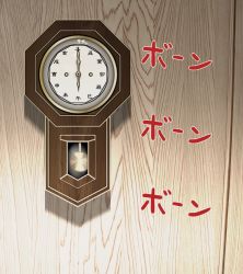 Rule 34 | clock, comic, no humans, taikyokuturugi, touhou, wall clock, wooden wall