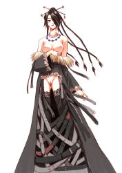 Rule 34 | 00s, 1girl, :d, akamatsu ken, beads, belt, belt skirt, black dress, black hair, black lips, black thighhighs, blush, braid, breasts, breasts out, buckle, cameltoe, clothes pull, corset, dress, dress pull, earrings, final fantasy, final fantasy x, full body, fur trim, hair bun, hair ornament, hair over one eye, hair stick, half updo, jewelry, lace, lace-trimmed legwear, lace trim, lipstick, long hair, long sleeves, looking at viewer, lulu (ff10), magi (cu-little2), makeup, mole, mole under mouth, multiple belts, necklace, nipples, no bra, off shoulder, open clothes, open mouth, open shirt, panties, pink panties, pussy, pussy juice, pussy juice stain, red eyes, shirt, showgirl skirt, simple background, single hair bun, smile, solo, standing, thighhighs, uncensored, underwear, wet, wet clothes, wet panties, white background, white panties, wide sleeves