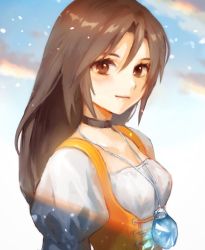 Rule 34 | 1girl, bad link, breasts, closed mouth, final fantasy, final fantasy ix, highres, long hair, looking at viewer, smile, solo