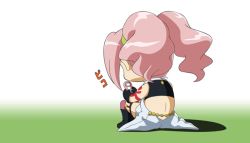 Rule 34 | 00s, animated, animated gif, anya alstreim, cellphone, chibi, code geass, non-repeating animation, phone, pink hair, solo, thighhighs