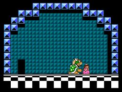 Rule 34 | animated, animated gif, bowser, crown, cum, cum in pussy, doggystyle, dress, interspecies, mario (series), missionary, nibbler2345, nintendo, pink dress, pixel art, princess peach, rape, sex, sex from behind, super mario bros. 3, unconscious, wheelbarrow