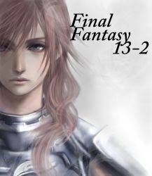 Rule 34 | 10s, 1girl, armor, bad id, bad pixiv id, blue eyes, copyright name, final fantasy, final fantasy xiii, final fantasy xiii-2, haruhito1211, lightning farron, lips, pink hair, portrait, solo