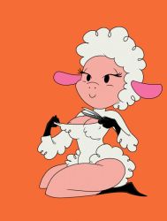 Rule 34 | 1girl, breasts, leggy lamb, sheep girl, tagme