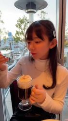 Rule 34 | animated, asian, drink, food, highres, ice cream, japanese (nationality), pov, real life, spoon, spoonfeeding, video