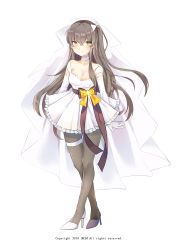 Rule 34 | 1girl, absurdres, alternate costume, arms at sides, artist name, bad id, bad pixiv id, bare shoulders, black bow, blush, bow, breasts, bridal veil, brown hair, choker, cleavage, crossed bangs, dress, elbow gloves, frilled dress, frills, full body, gem, girls&#039; frontline, gloves, grey pantyhose, hair bow, high heels, highres, jewelry, long hair, looking at viewer, medium breasts, one side up, pantyhose, pleated dress, ring, scar, scar across eye, scar on face, short dress, smile, solo, standing, topaz (gemstone), ump45 (girls&#039; frontline), urim (paintur), veil, waist bow, watermark, wedding dress, white bow, white choker, white dress, white footwear, white gloves, yellow bow, yellow eyes