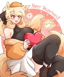 Rule 34 | 1girl, absurdres, alternate costume, animal ear fluff, animal ears, arknights, ashy (dankestsin), black thighhighs, blemishine (arknights), blonde hair, breasts, english text, highres, horse ears, horse girl, horse tail, large breasts, long hair, looking at viewer, open mouth, tail, thighhighs, yellow eyes