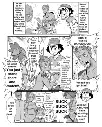 Rule 34 | !, &gt;:d, 2girls, 3boys, :d, ?, ^^^, ^ ^, anger vein, angry, ash ketchum, assisted exposure, baseball cap, carrying, clenched hands, closed eyes, clothes pull, comic, creatures (company), dark skin, closed eyes, family, father and daughter, father and son, game freak, gen 1 pokemon, gen 7 pokemon, gouguru, greyscale, hard-translated, hat, high ponytail, implied fellatio, kiawe (pokemon), long hair, milk churn, mimo (pokemon), monochrome, mother and daughter, mother and son, mudbray, multiple boys, multiple girls, nintendo, o o, open mouth, pants, pants pull, pikachu, pokemon, pokemon (anime), pokemon (creature), pokemon sm (anime), shibu (pokemon), shirt, topless male, short hair, sima (pokemon), skirt, smile, speed lines, strapless, sweatdrop, t-shirt, third-party edit, translated, tube top, undressing, v-shaped eyebrows, yaoi