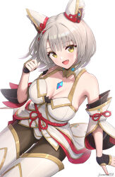 Rule 34 | 1girl, absurdres, alternate costume, breasts, cosplay, gonzarez, highres, large breasts, mio (xenoblade), nia (blade) (xenoblade), nia (xenoblade), nia (xenoblade) (cosplay), solo, xenoblade chronicles (series), xenoblade chronicles 2, xenoblade chronicles 3