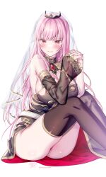 Rule 34 | 1girl, black dress, black nails, black thighhighs, black tiara, blunt bangs, blush, bow choker, breasts, cleavage, contrapposto, detached sleeves, dress, hand on own hip, highres, holding, holding scythe, hololive, hololive english, kamiya maneki, large breasts, legs together, long hair, looking at viewer, mori calliope, mori calliope (1st costume), nail polish, own hands together, pink eyes, pink hair, red eyes, scythe, shoulder spikes, sidelocks, simple background, single detached sleeve, single thighhigh, sitting, sketch, sleeveless, sleeveless dress, smile, spiked cape, spikes, standing, thighhighs, thighs, tiara, veil, virtual youtuber, white background