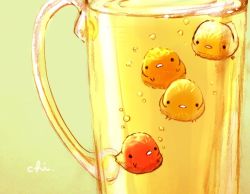 Rule 34 | alcohol, animal, beer, bird, chai (drawingchisanne), chick, cup, surreal