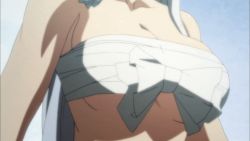 Rule 34 | 10s, 1girl, animated, animated gif, bandages, bandages around chest, bouncing breasts, breast focus, breasts, close-up, gotou matabei, hyakka ryouran samurai girls, large breasts, nipples, solo, upper body