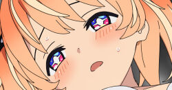 Rule 34 | + +, 1girl, 3d, blender (medium), blonde hair, blush, bright pupils, cel shading, commentary, cropped, english commentary, half-closed eyes, looking at viewer, medium hair, mixed-language commentary, multicolored eyes, multicolored hair, open mouth, orange hair, paid reward available, pink eyes, portrait, purple eyes, rinne (rinrinne), rinrinne, rinrinne39 (artist), short twintails, sick, solo, streaked hair, sweat, twintails, virtual youtuber, white pupils